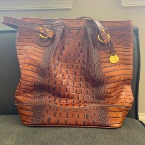 Brahmin Pecan Melbourne Large Vintage Tote